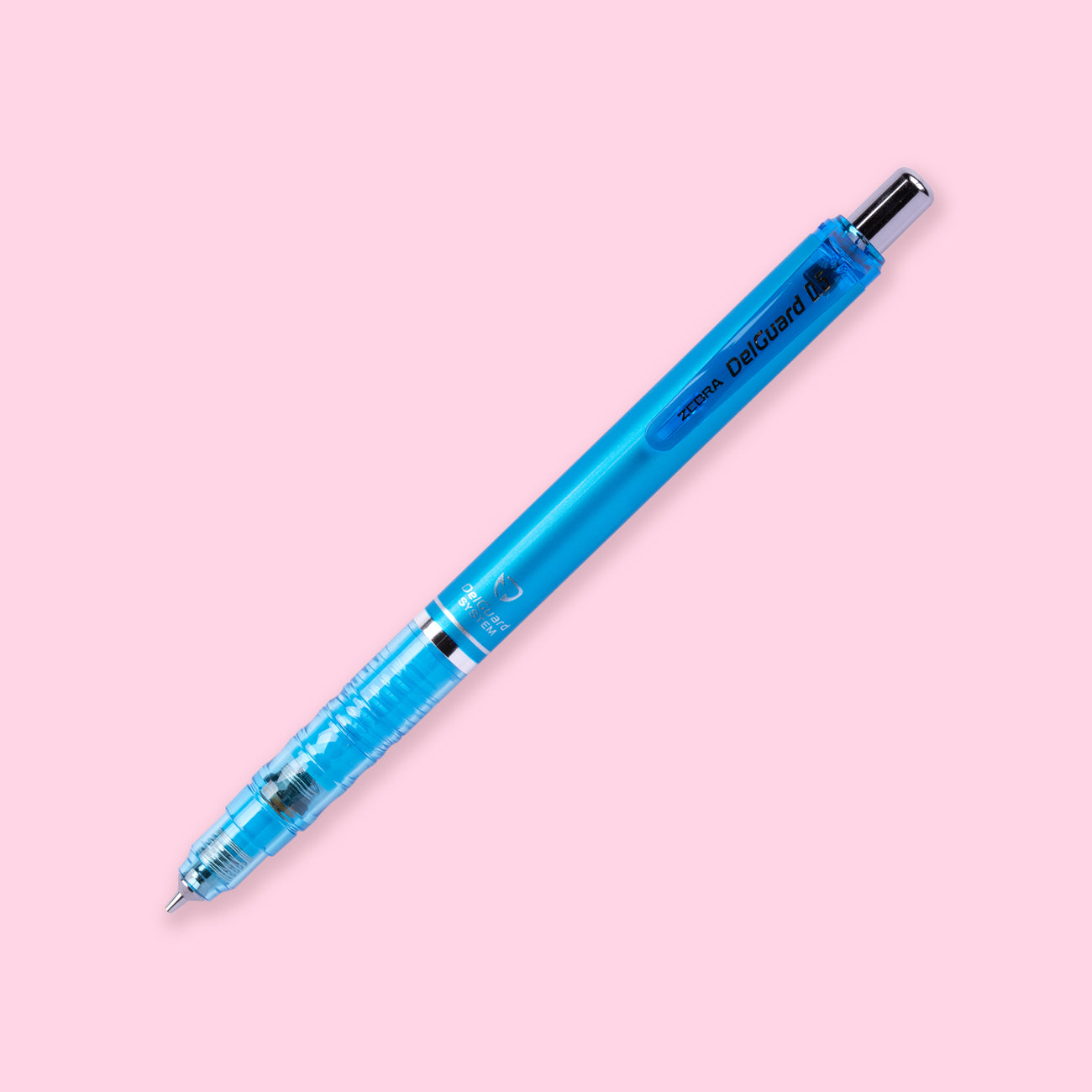 Zebra DelGuard Mechanical Pencil - 0.5 mm - Light Blue