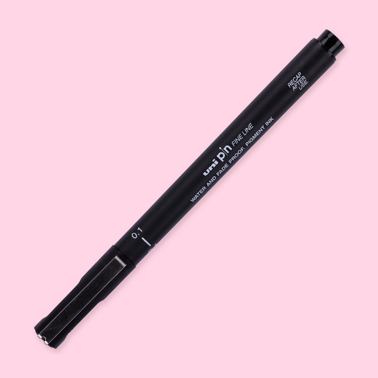 Uni Pin Fineliner Drawing Pen Set 12 Black