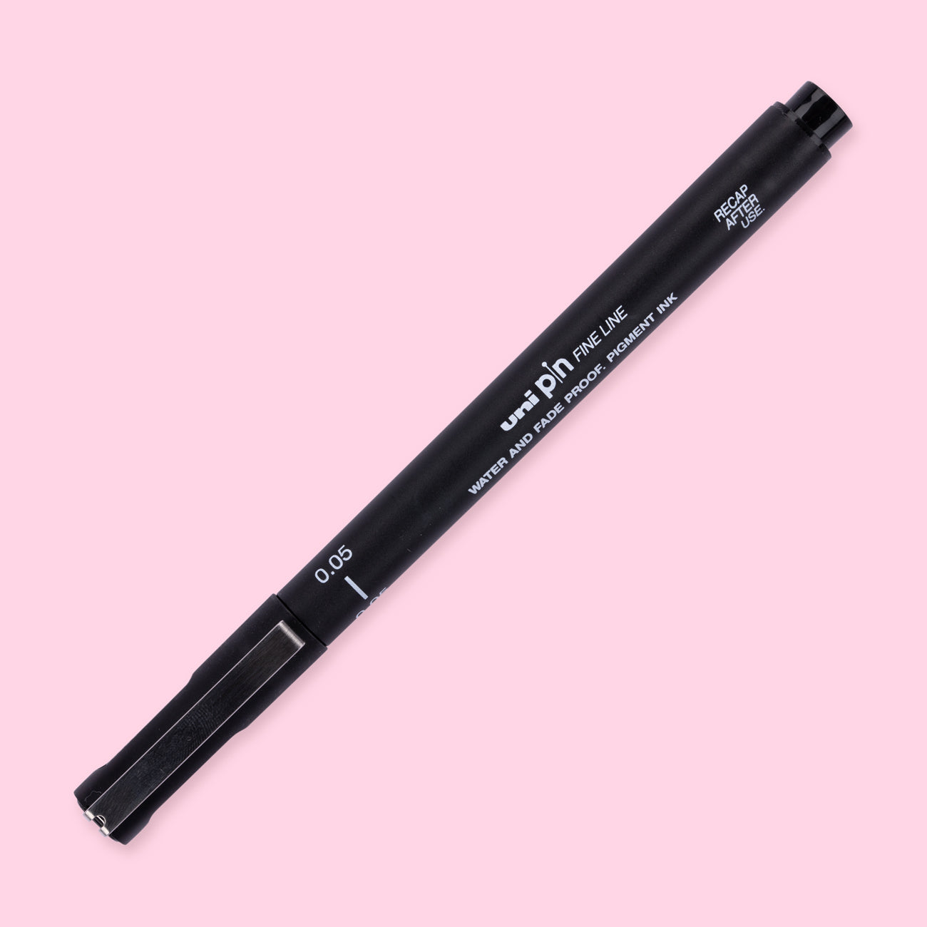 Uni Pin Pen - Pigment Ink - Size 005 - 0.05 mm - Black