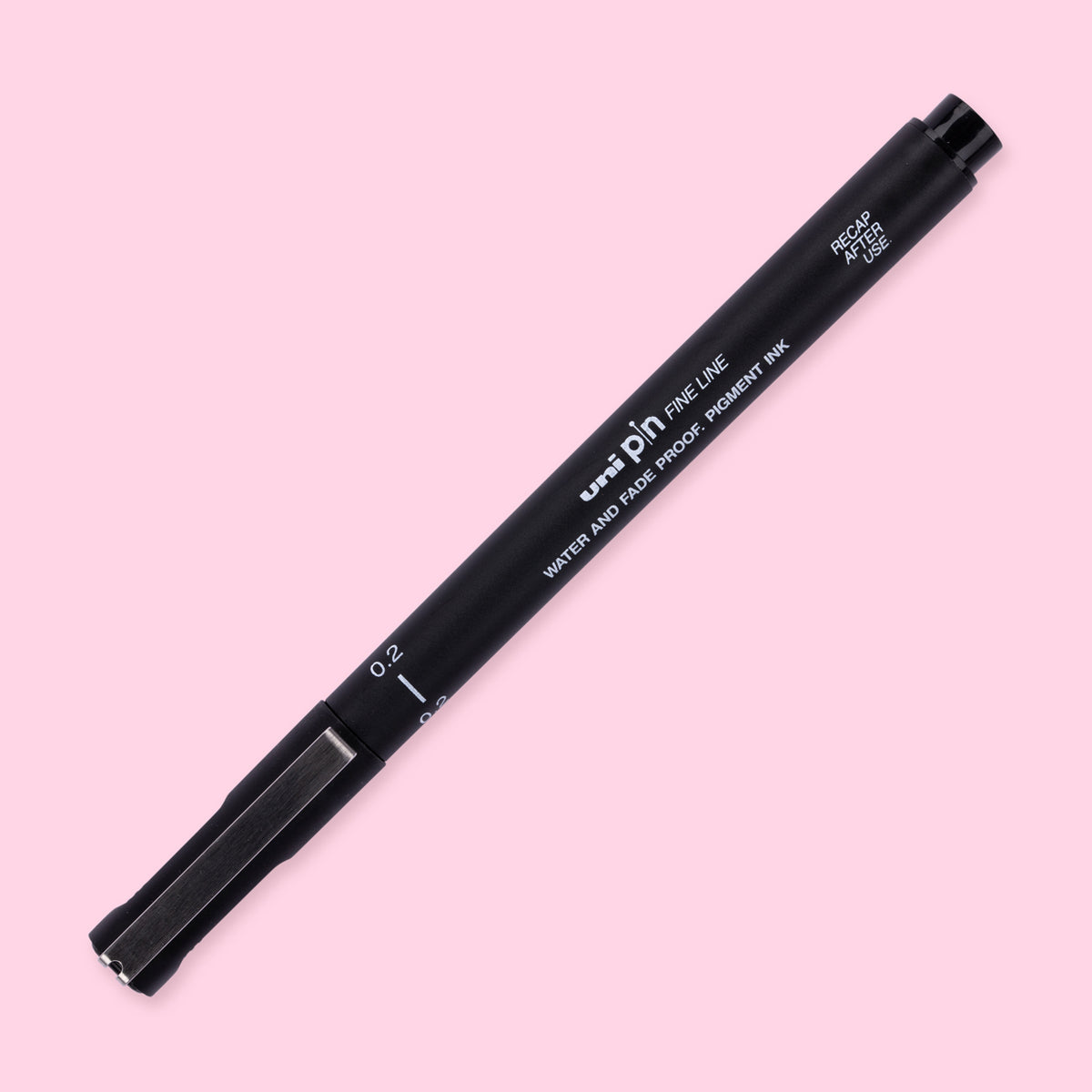Uni Pin Fine Black Pens 0.2