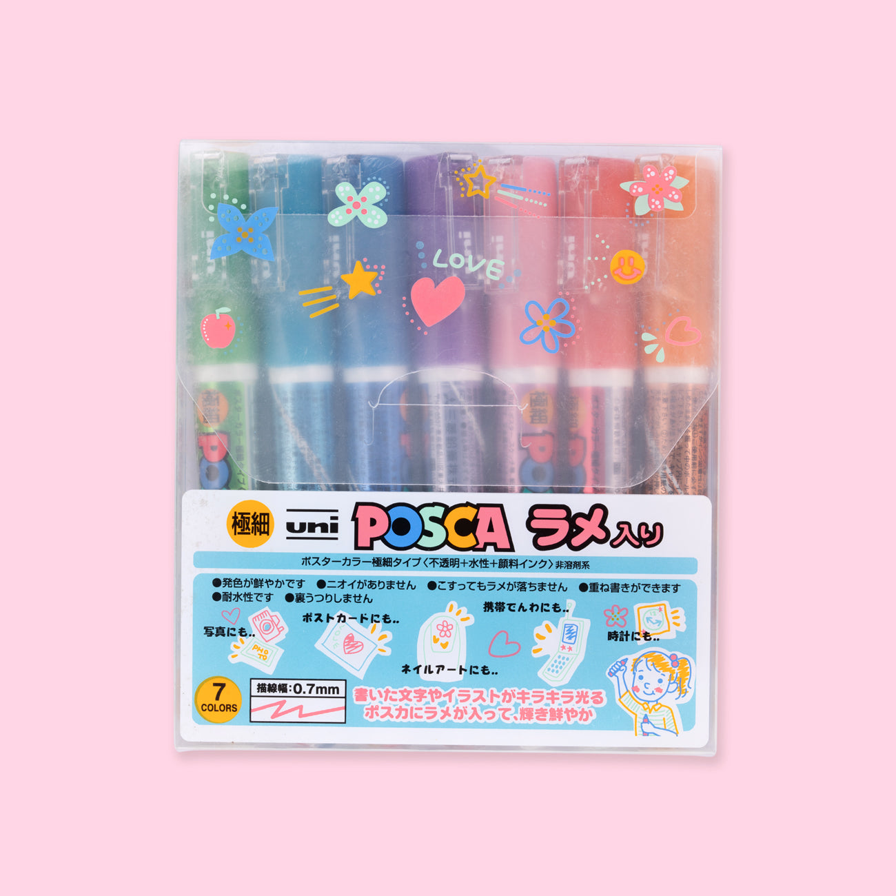 Uni Posca Paint Marker Kits Cases Sets Packs All Options Pastel