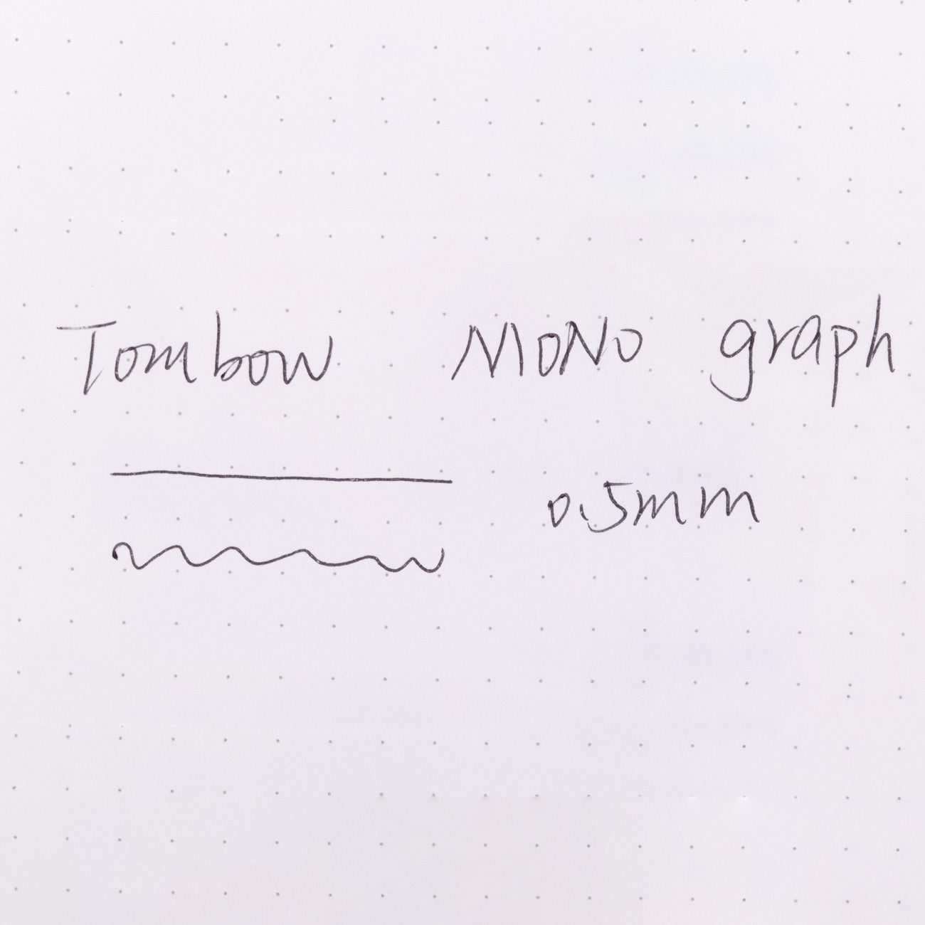 Tombow MONO Graph Lite Oil-Based Ballpoint Pen - Lime - Black Ink - 0.5 mm