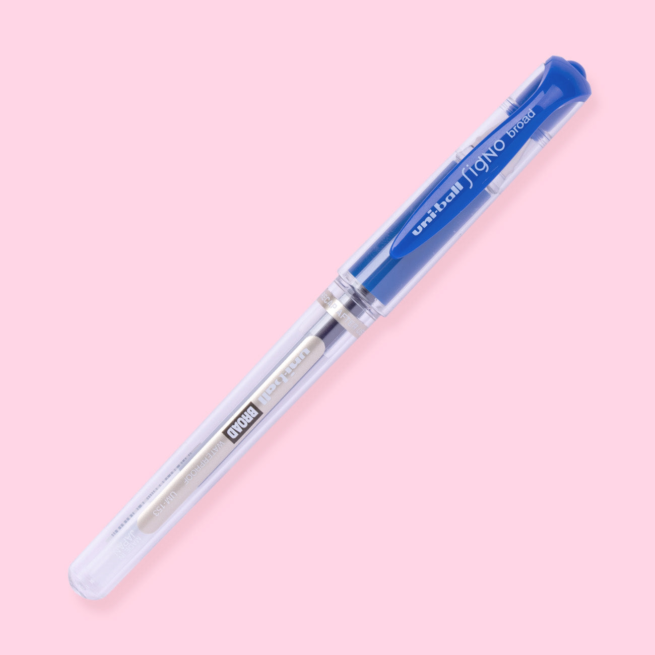 Uni-ball Signo Broad UM-153 Gel Pen - Blue Ink