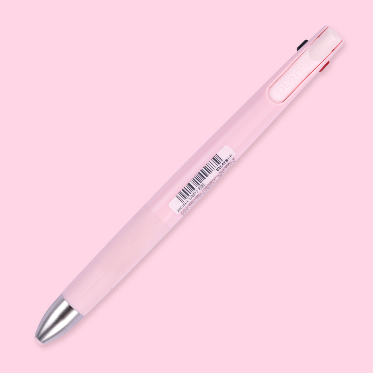 Zebra bLen 2+S 2 Color Ballpoint Multi Pen And Pencil - Pink - 0.5 mm + 0.5 mm
