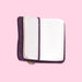 Mini Leather Notebook - Lilac