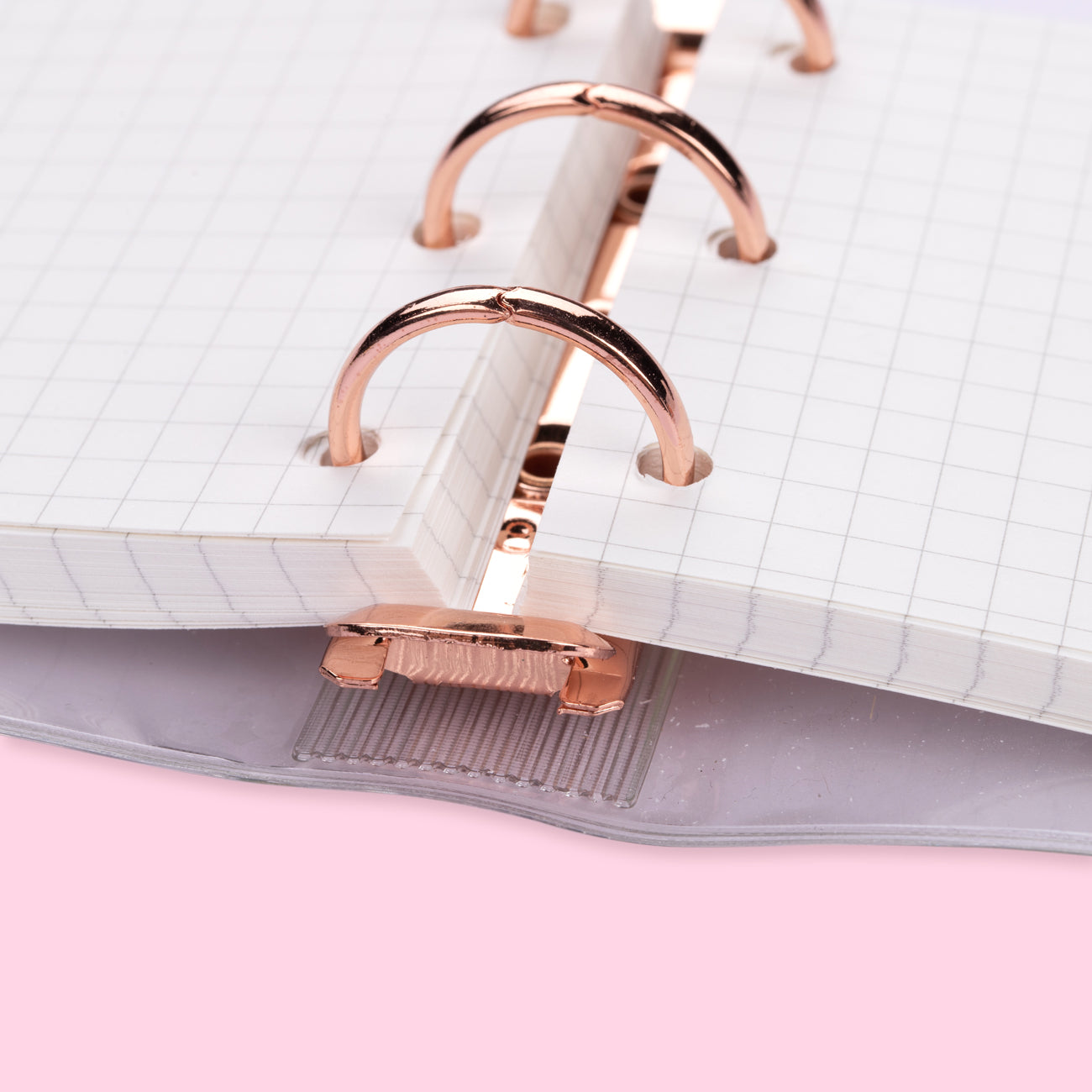 Mini Grid Notebook - Rose Gold – Stationery Pal
