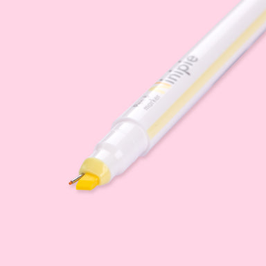 Sun-Star Ninipie Pen & Marker - Light Yellow + Yellow