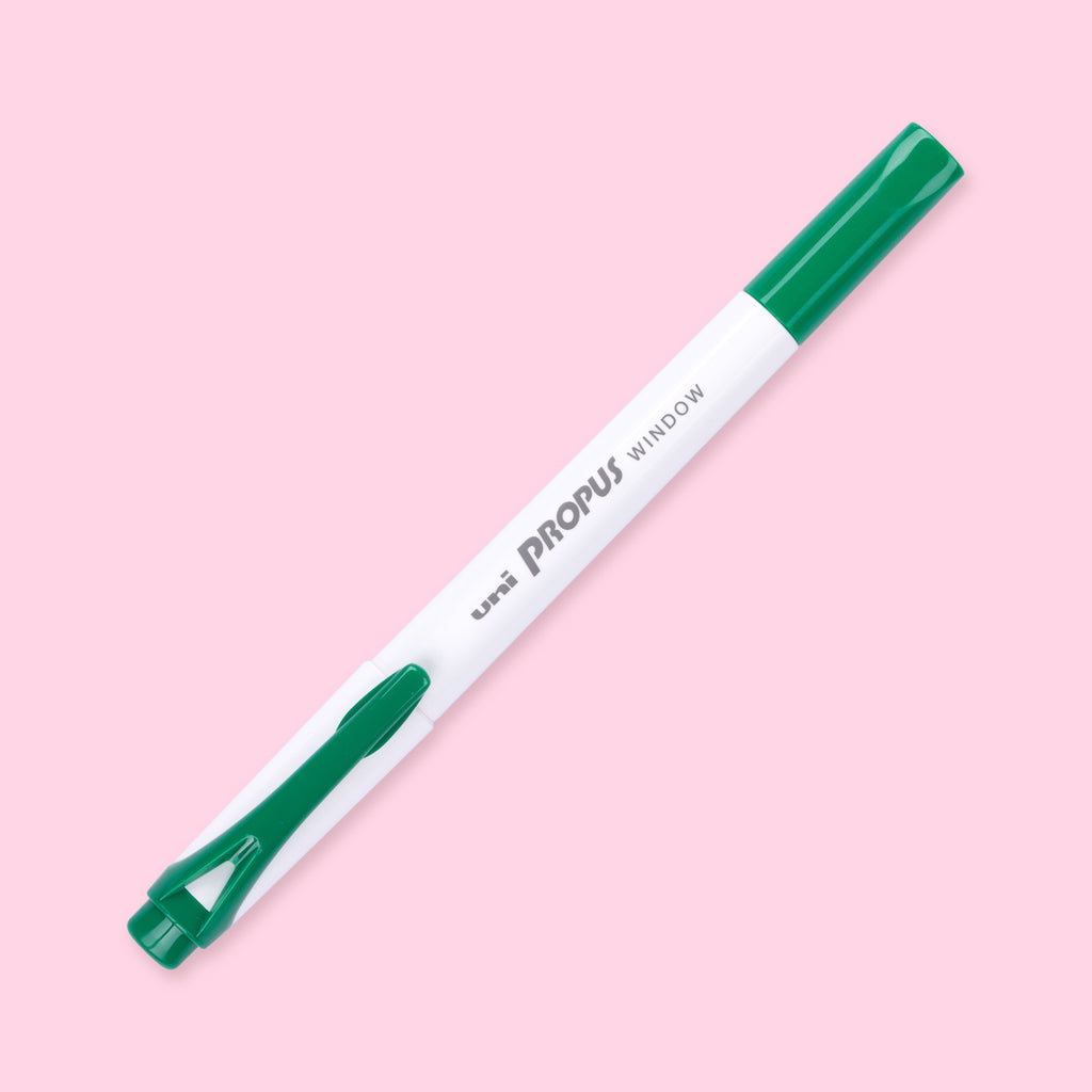 Uni Propus Window Double-Sided Highlighter - Green - 2020 New Color —  Stationery Pal