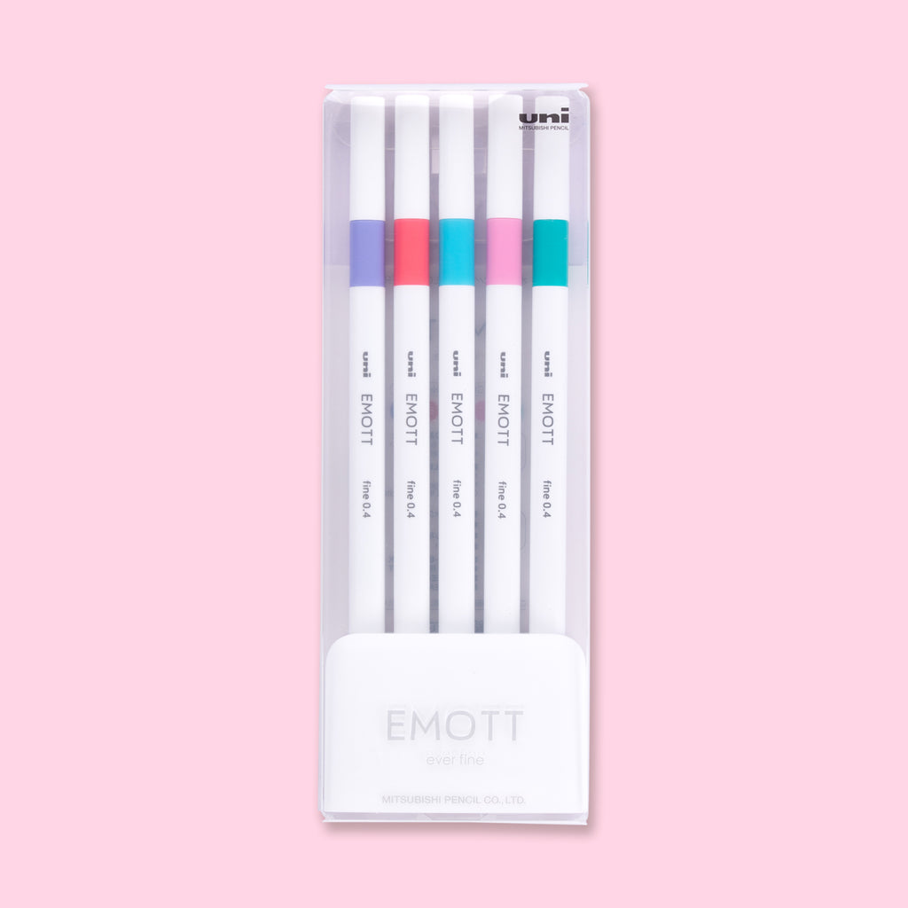 Colored Pencil Review: Uni EMOTT Color Mechanical Pencils - The