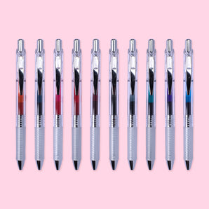 Pentel EnerGel Infree Gel Pen - 0.5 mm - 10 Color Set