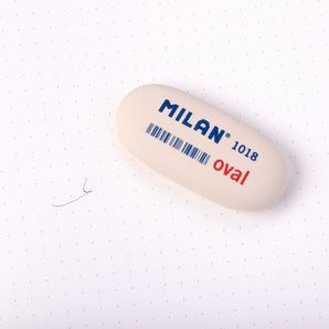 Milan Oval Eraser - 1018