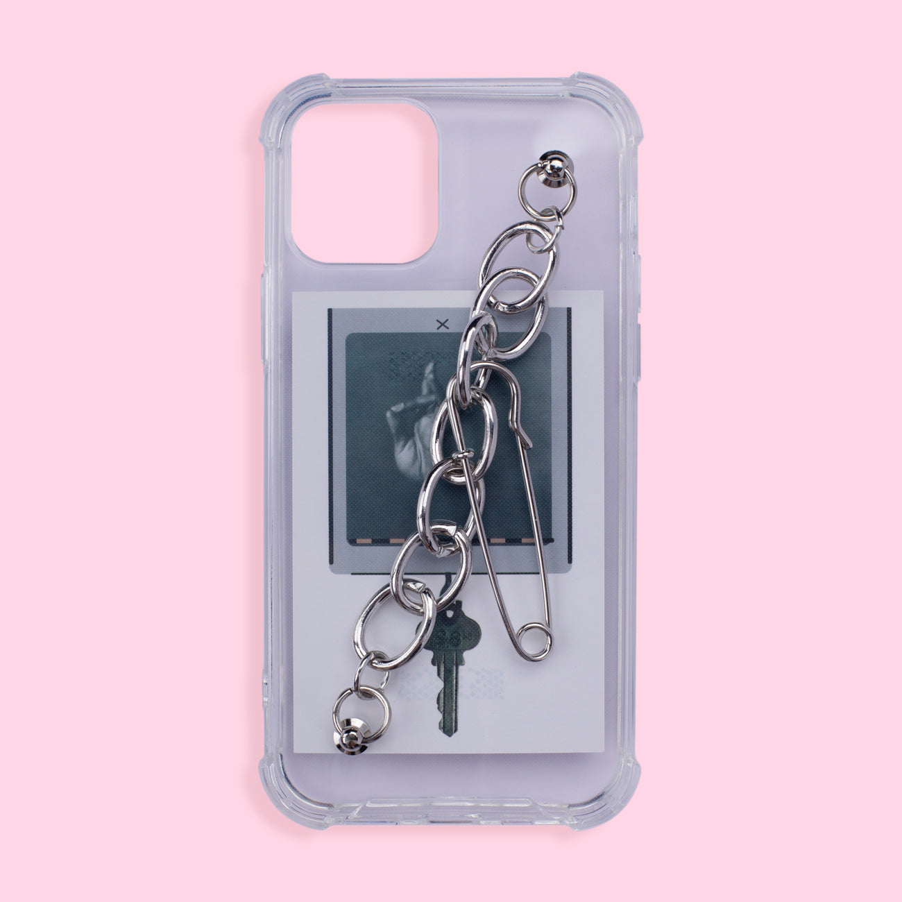 iPhone 11 Pro Case - Iron Chain - Transparent