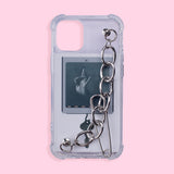 iPhone 12 mini Case - Iron Chain - Transparent