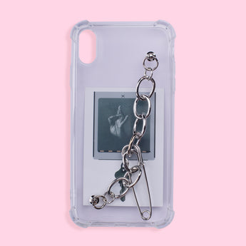 iPhone XS Max Case - Iron Chain - Transparent