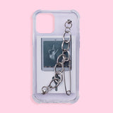 iPhone 12/12 Pro Case - Iron Chain - Transparent