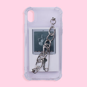 iPhone XR Case - Iron Chain - Transparent