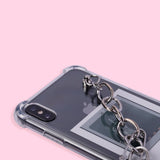 iPhone XS Max Case - Iron Chain - Transparent