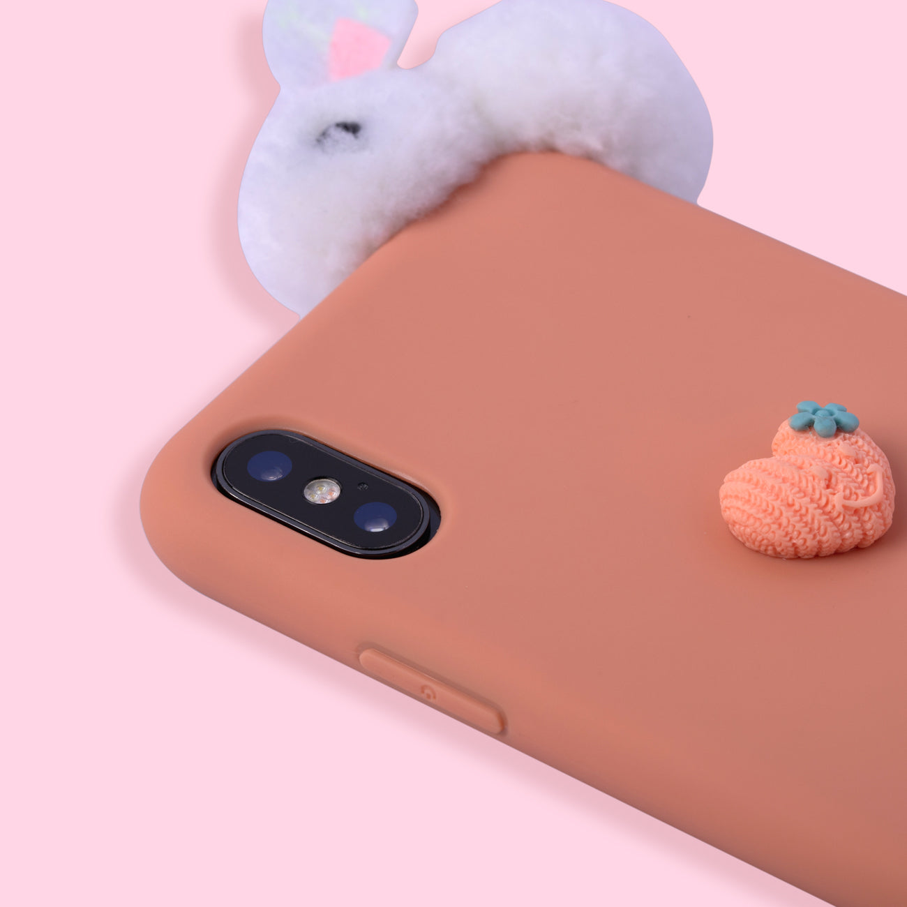 iPhone X/XS Case - Rabbit - Orange