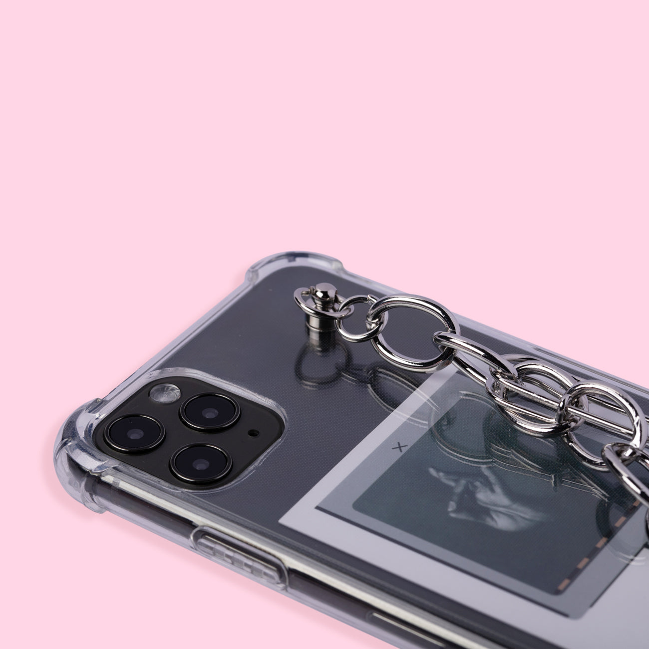 iPhone 11 Pro Max Case - Iron Chain - Transparent