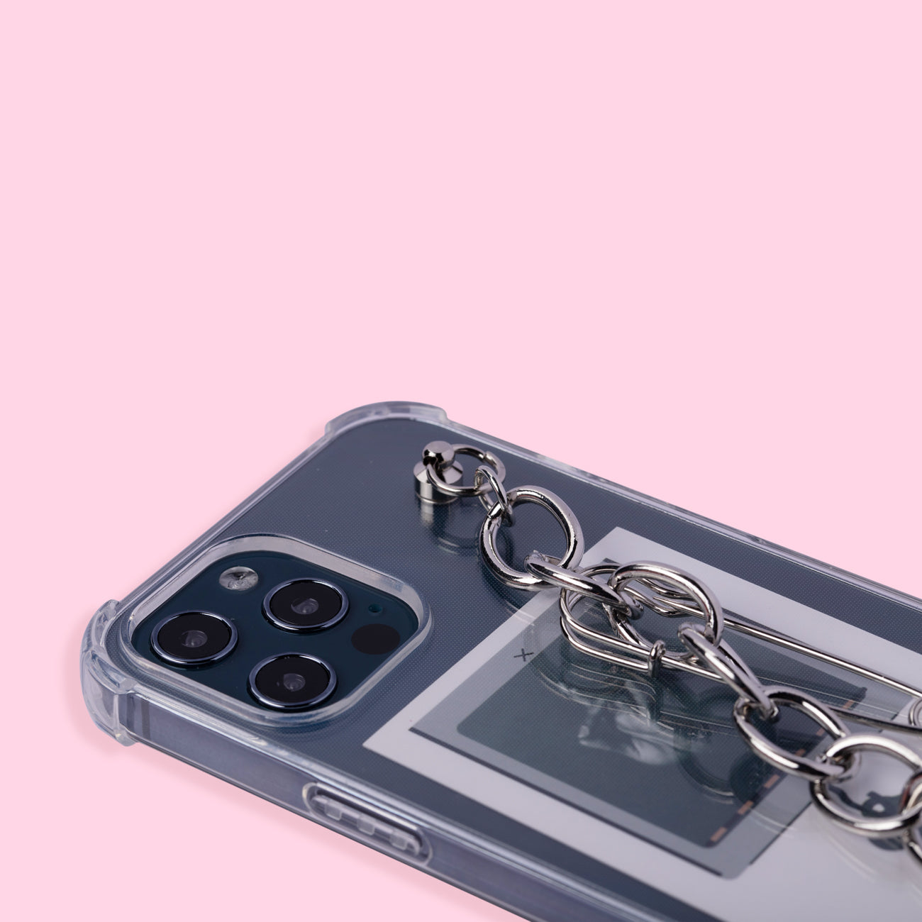 iPhone 12 Pro Max Case - Iron Chain - Transparent
