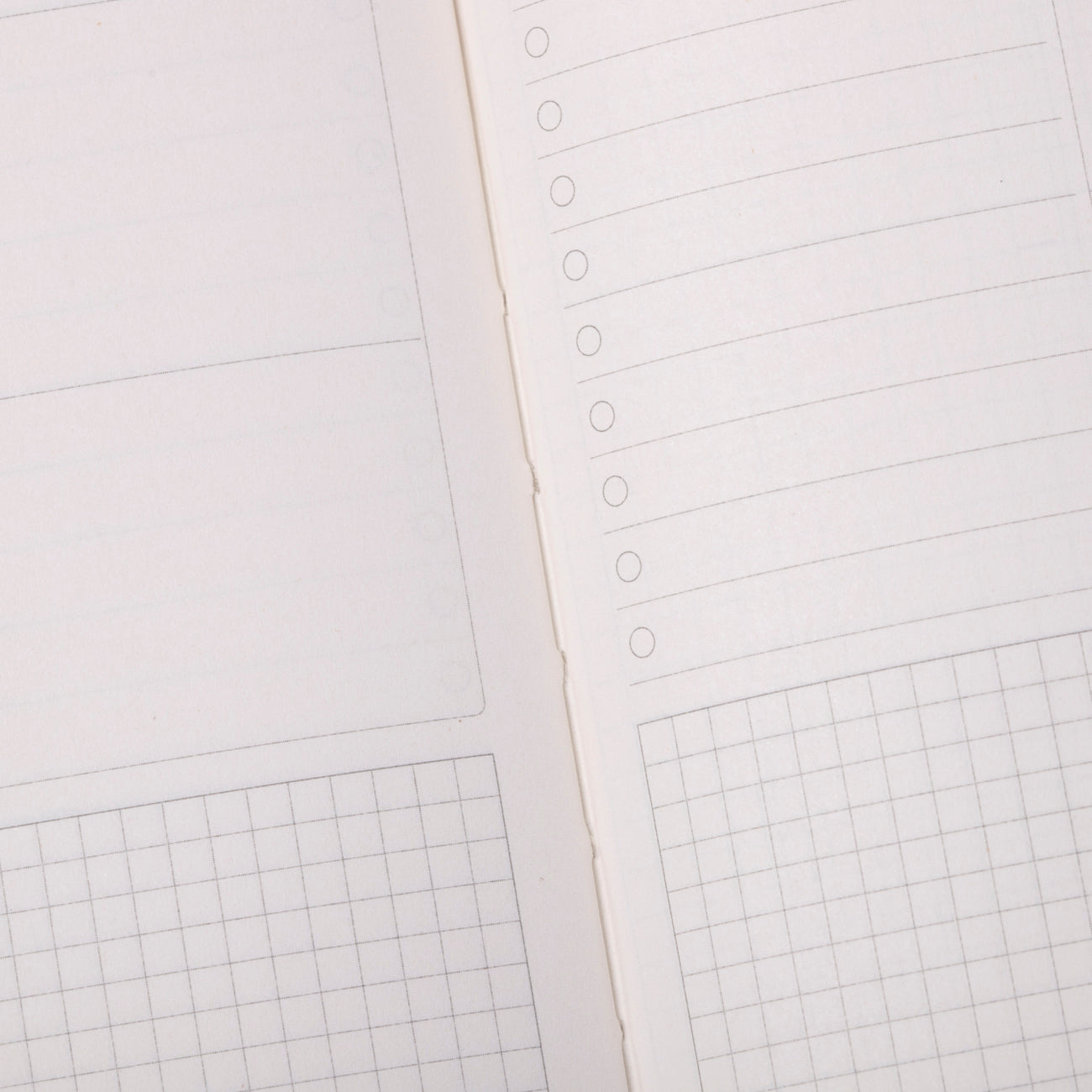 Leather Constellation Pattern Notebook - White — Stationery Pal