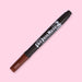 Shachihata Face Paint Brush Marker - Brown