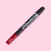Shachihata Face Paint Brush Marker - Red