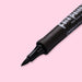 Shachihata Face Paint Brush Marker - Black - Stationery Pal