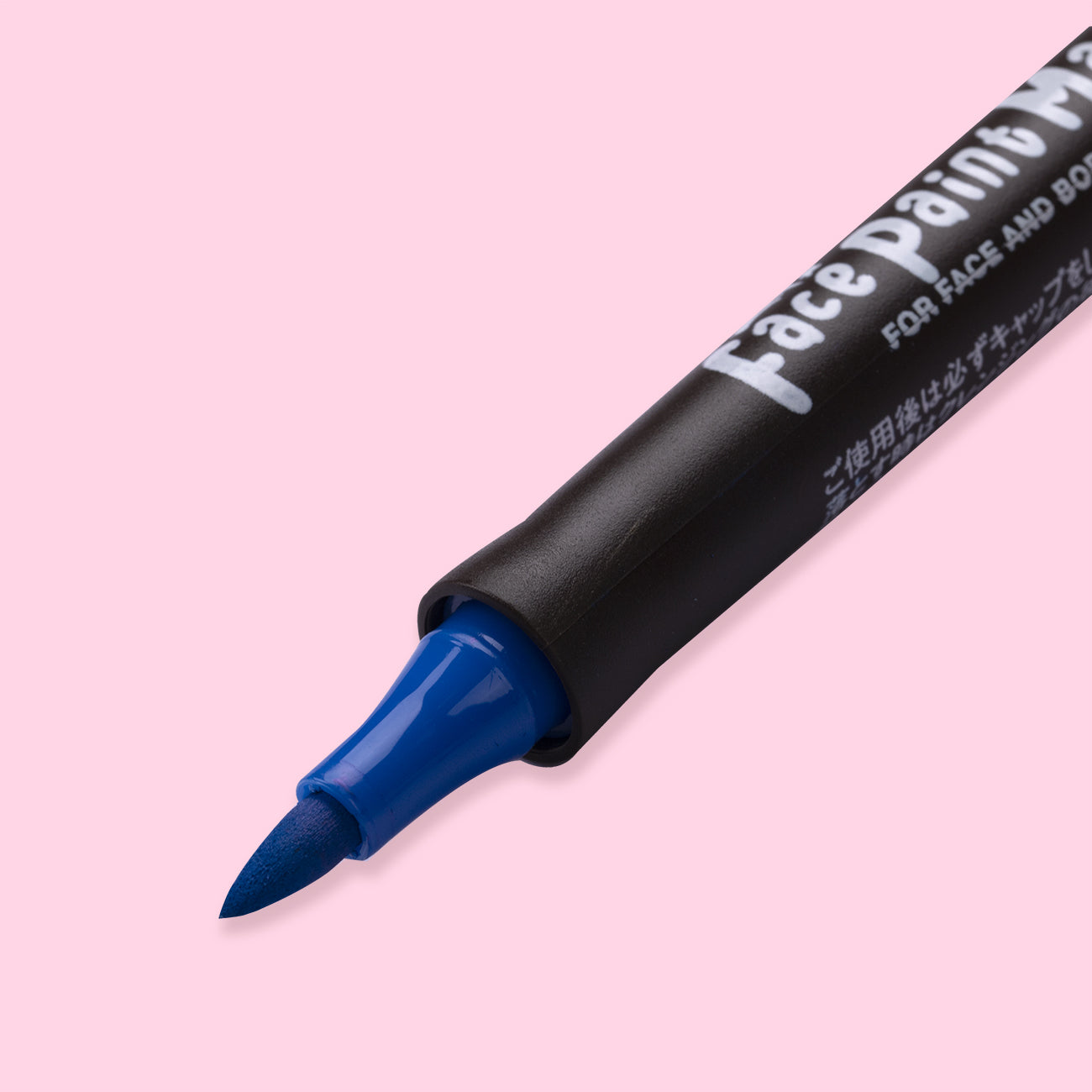 Shachihata Face Paint Brush Marker - Blue