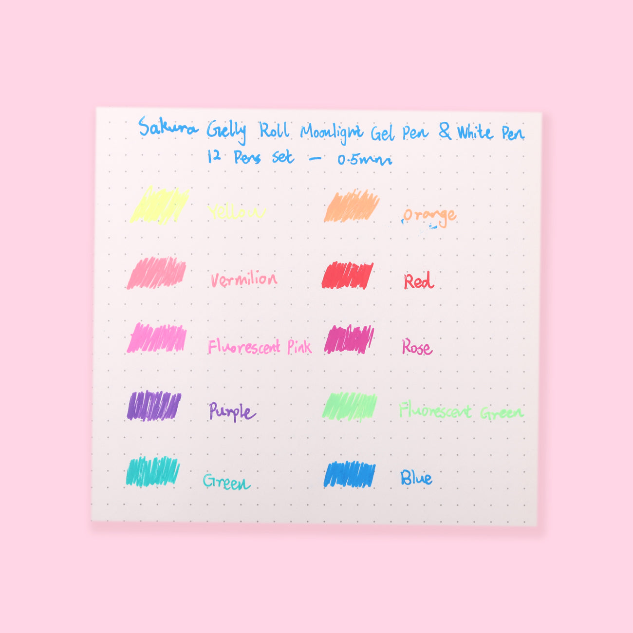 Sakura Gelly Roll Gel Pen Set, Sakura Gelly Roll White Set