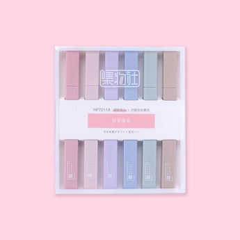 Creamy Color Highlighter - Set of 6 - Sweet - Stationery Pal