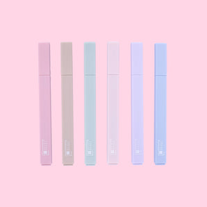 Creamy Color Highlighter - Set of 6 - Sweet - Stationery Pal