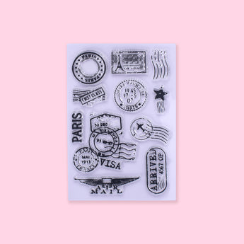 Postage Stamp Clear Stamp - Stationery Pal