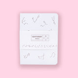 Hardcover Constellation Blank Notebook - White - Stationery Pal