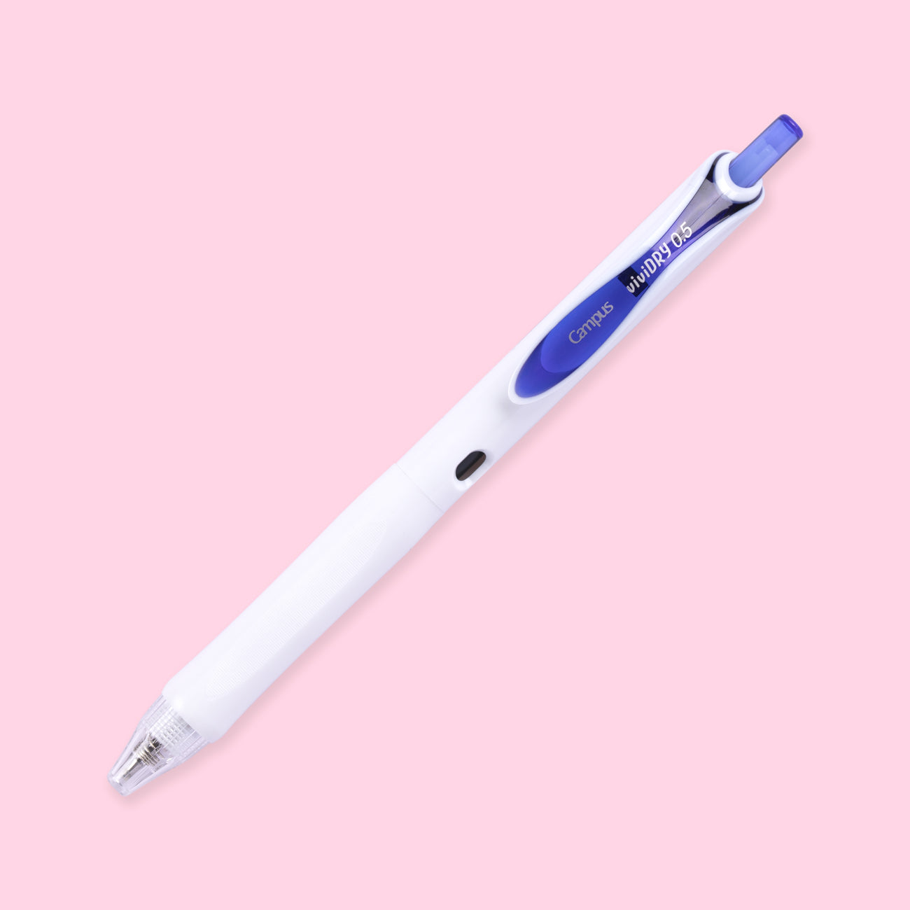 Kokuyo Campus viviDRY Retractable Gel Pen - 0.5 mm - Blue