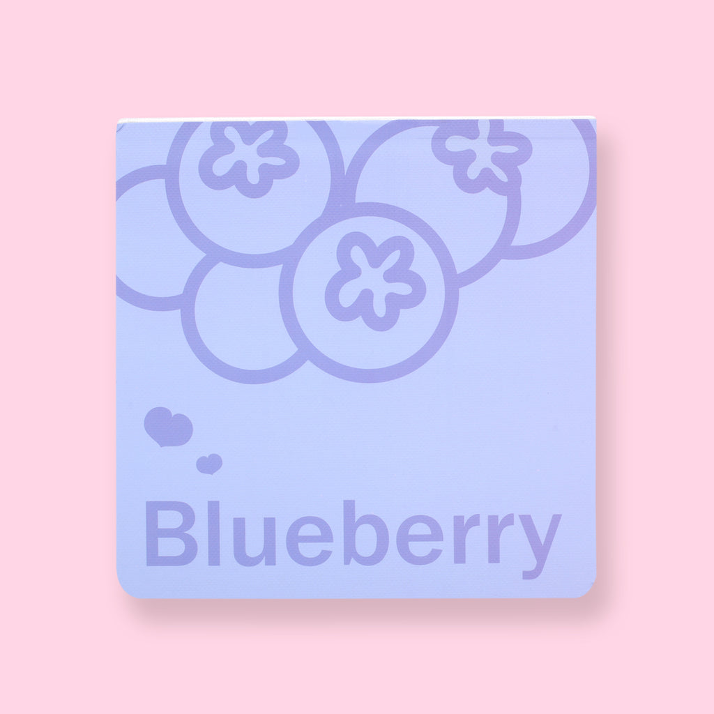 Minimalist Fruit Notebook - Blueberry