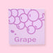 Minimalist Fruit Notebook - Grape