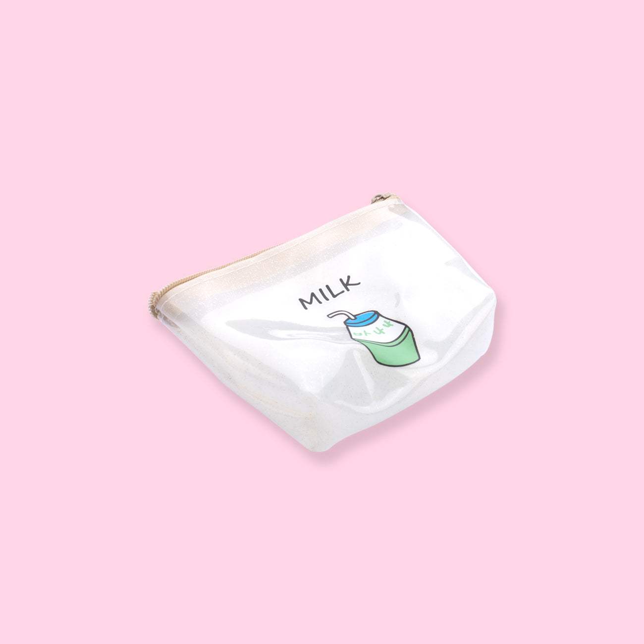 Jelly Translucent Coin Purse - Milk - Stationery Pal
