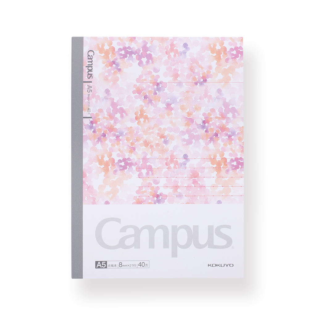 Kokuyo Campus Watercolor Notebook - A5 - 8 mm Ruled - Blue — Stationery Pal