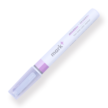 Kokuyo Mark+ Dual Tone Highlighter - Purple - Stationery Pal