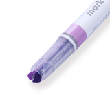 Kokuyo Mark+ Dual Tone Highlighter - Purple - Stationery Pal