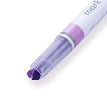 Kokuyo Mark+ Dual Tone Highlighter - Purple - Stationery Pal