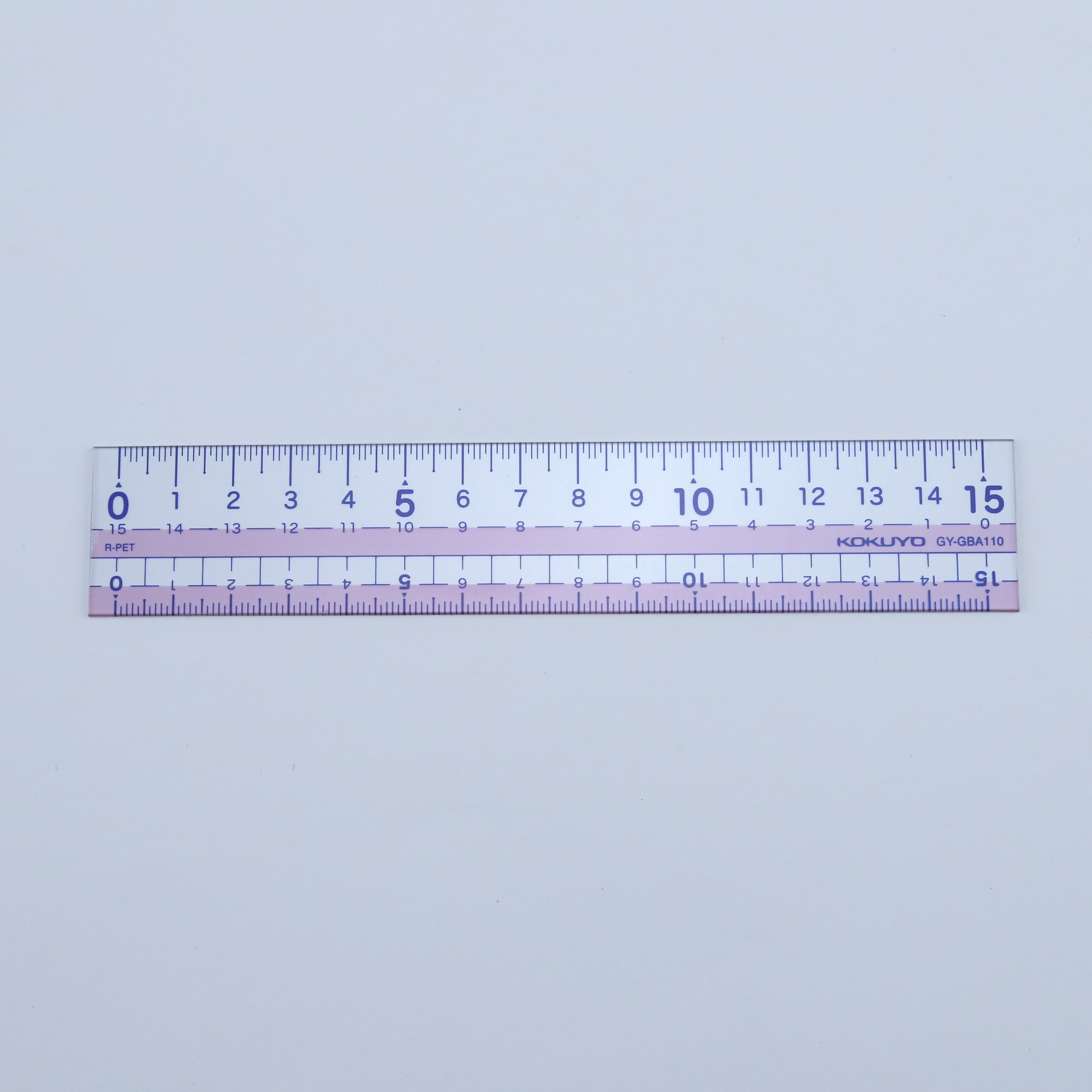 Kokuyo Ruler - 15 cm - Pink