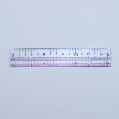 Kokuyo Ruler - 15 cm - Pink