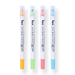Kuretake ZIG Clean Color Dot Double-Sided Marker - 4 Color Set