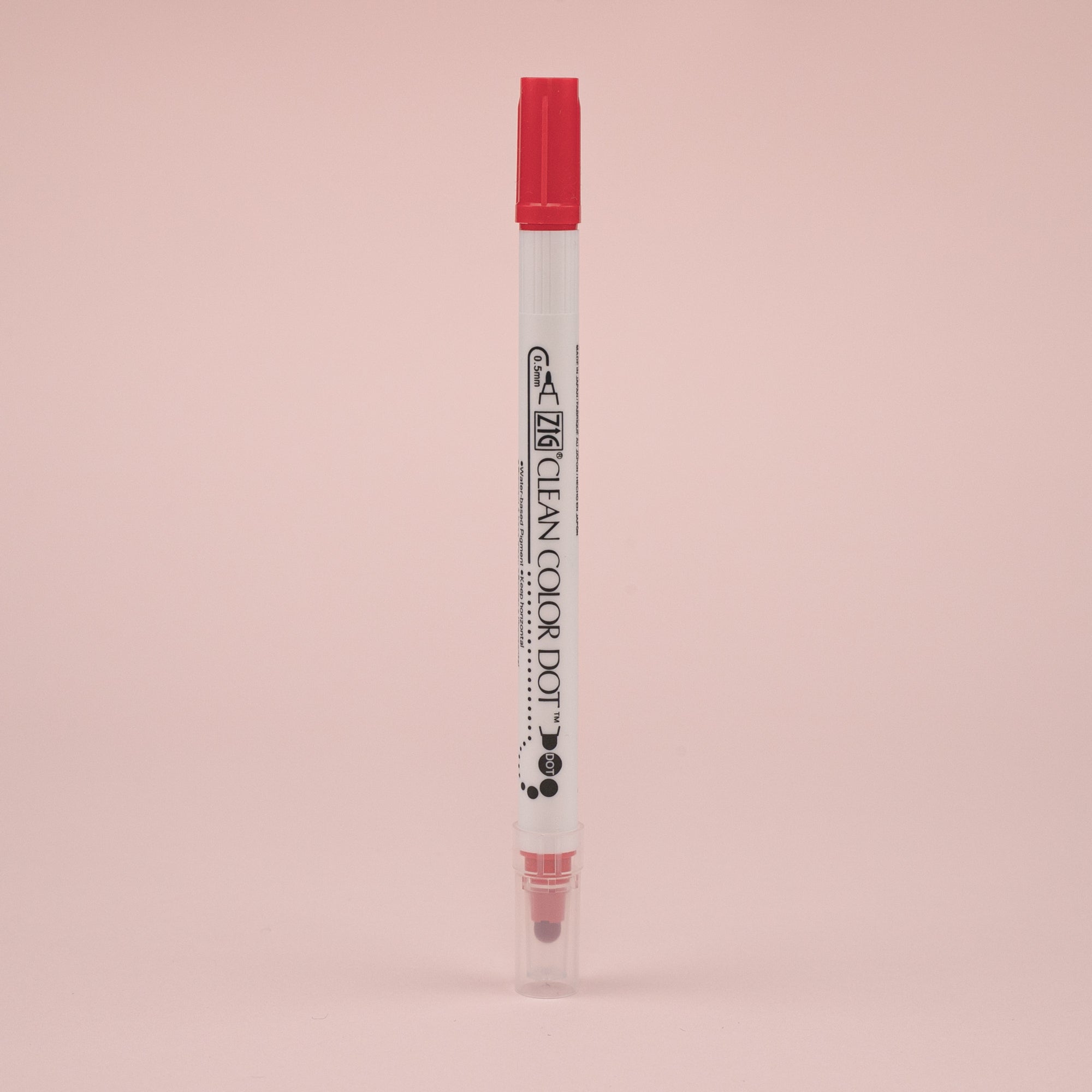 Kuretake ZIG Clean Color Dot Double-Sided Marker - Red 020