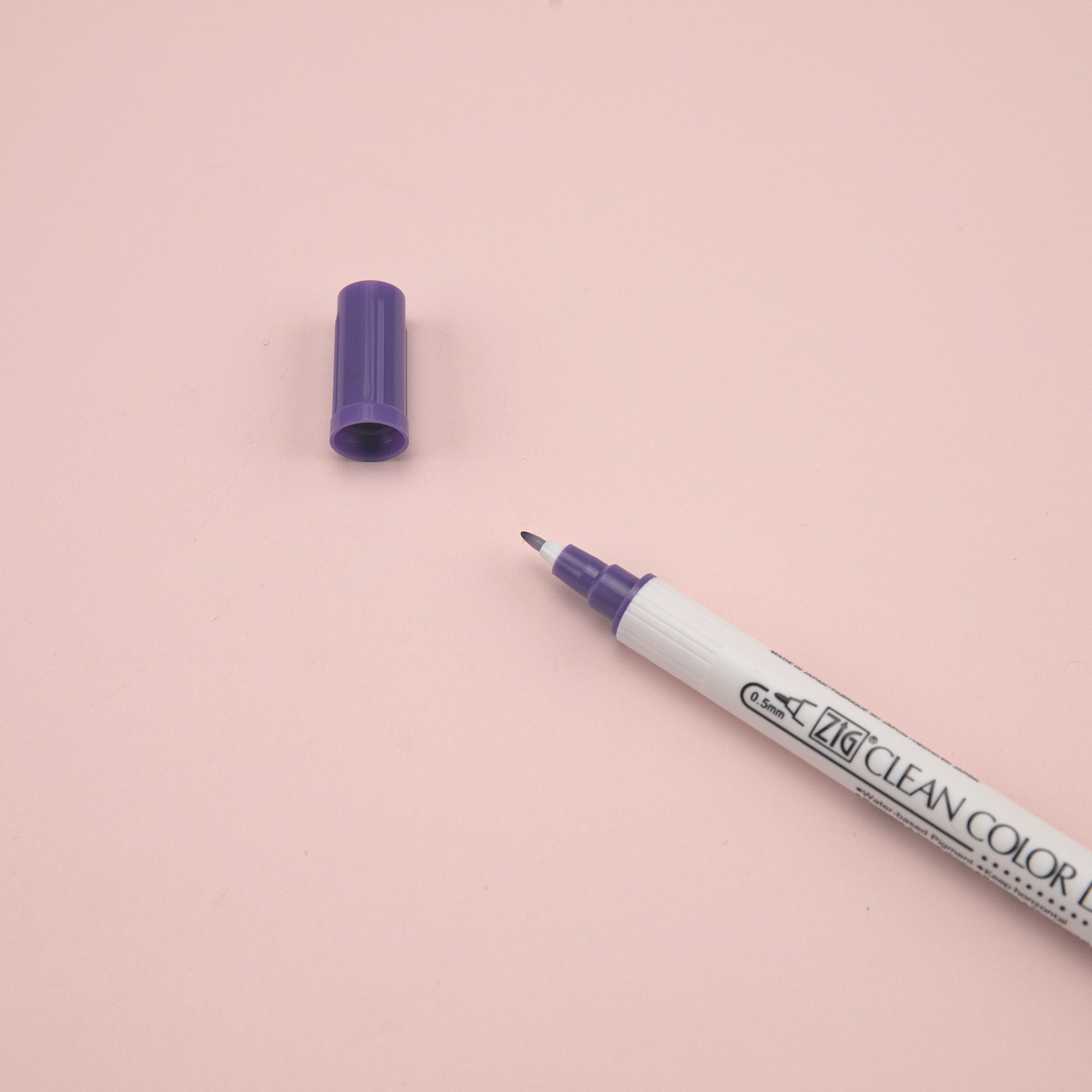 Kuretake ZIG Clean Color Dot Double-Sided Marker - Violet 080