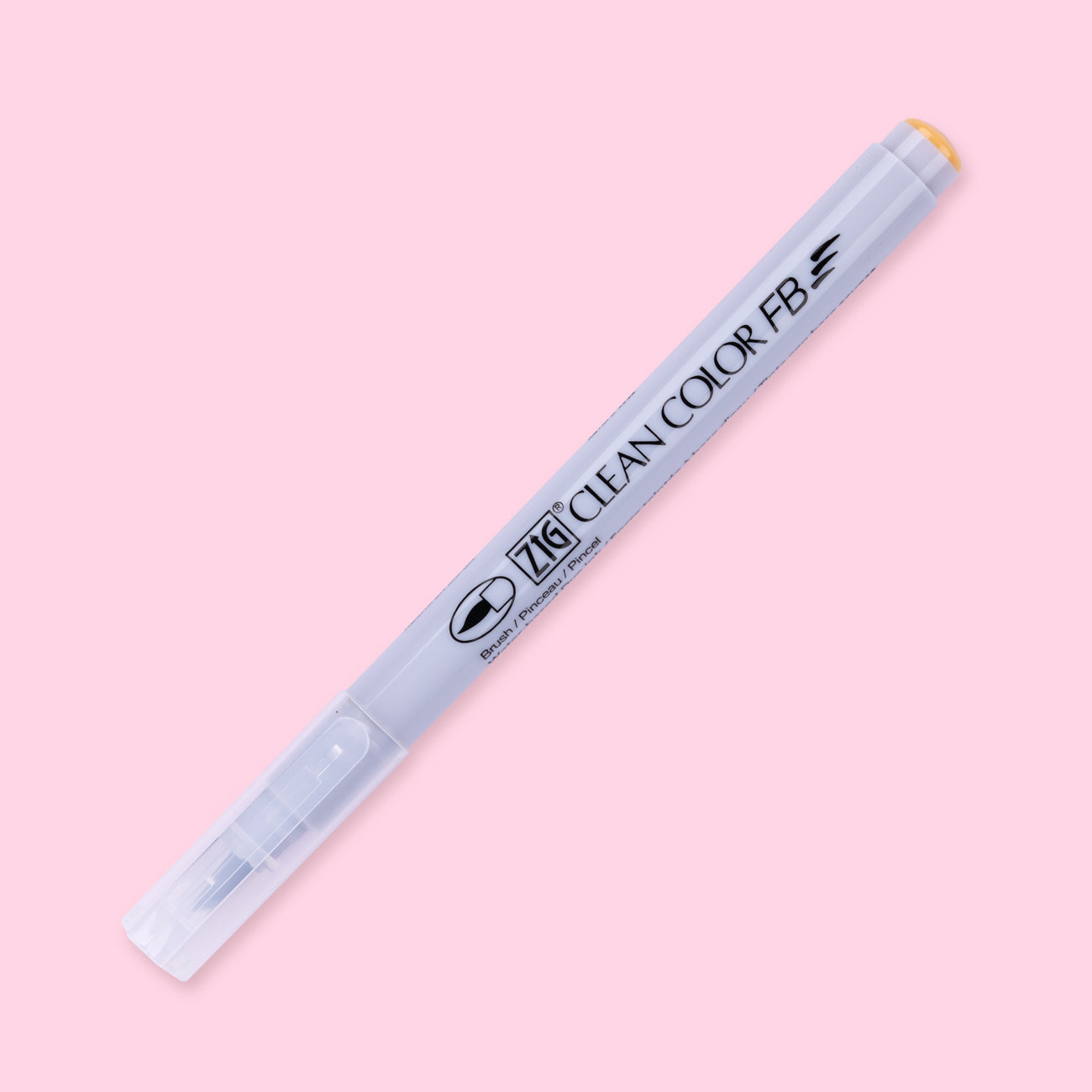 Kuretake ZIG Clean Color FB Felt Tip Brush Pen - 12 Color Set - Pure