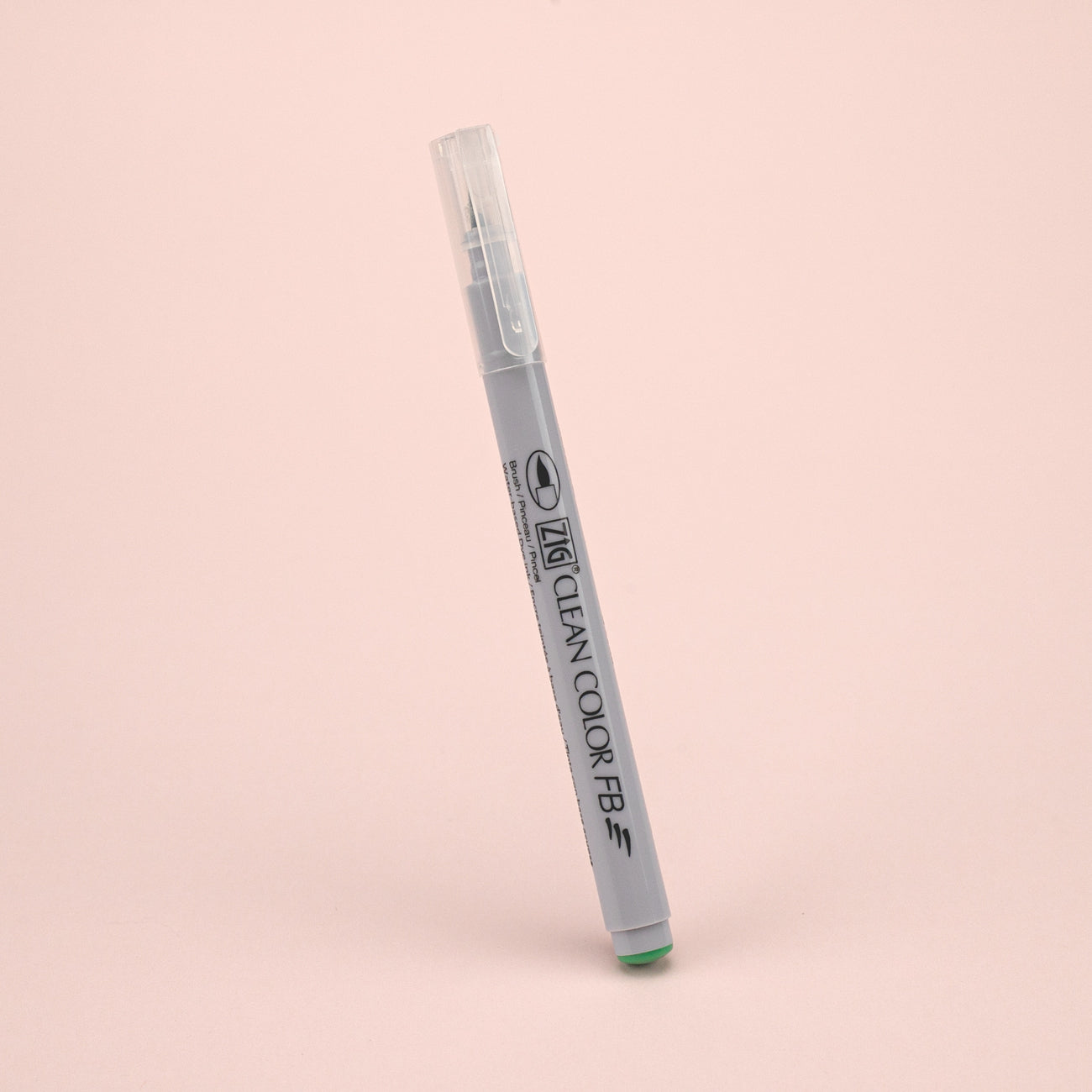 Kuretake ZIG Clean Color FB Felt Tip Brush Pen - Emerald Green - 048