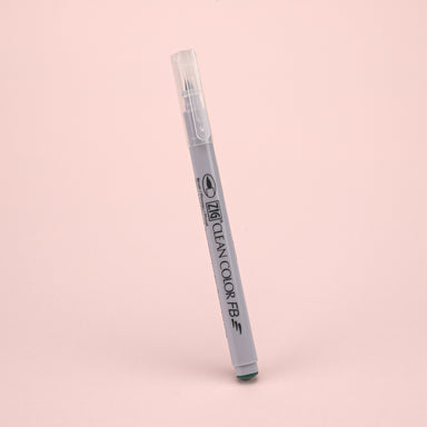 Kuretake ZIG Clean Color FB Felt Tip Brush Pen - Marine Green - 400
